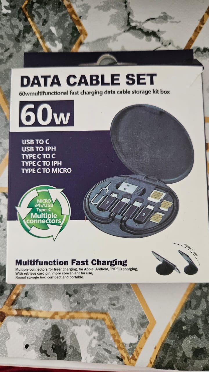 Kit de Cables de Datos Carga Rápida